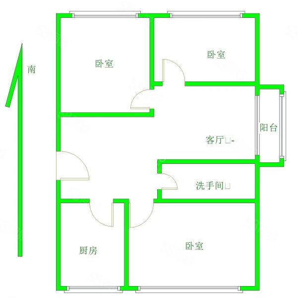 博雅园3室2厅2卫156㎡南北106万