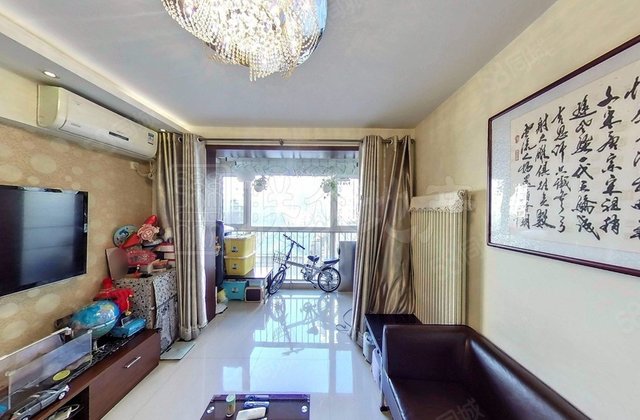 鸿坤理想城礼域府2室2厅91.53㎡388万二手房图片