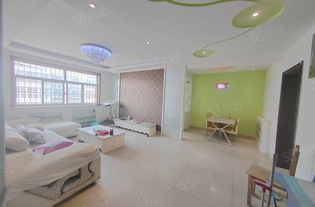 yi中附属，一诺B区步梯非顶楼，带车库，三室朝阳有证可分期