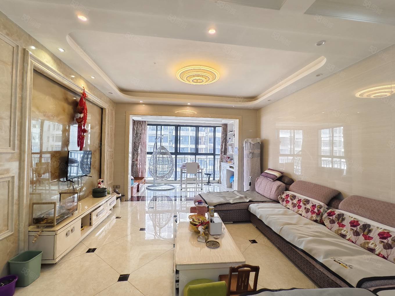 业主自住精装大三房 电梯中层 单价仅4900,珠江愉景新城-衡阳58同城