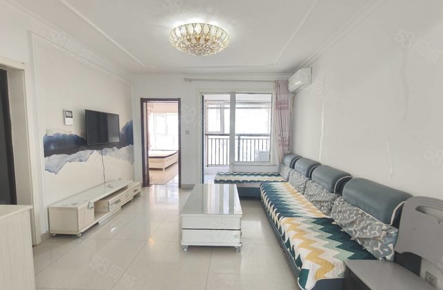 阿卡四期  精装修两居室  免大税带储藏室  中间好楼层