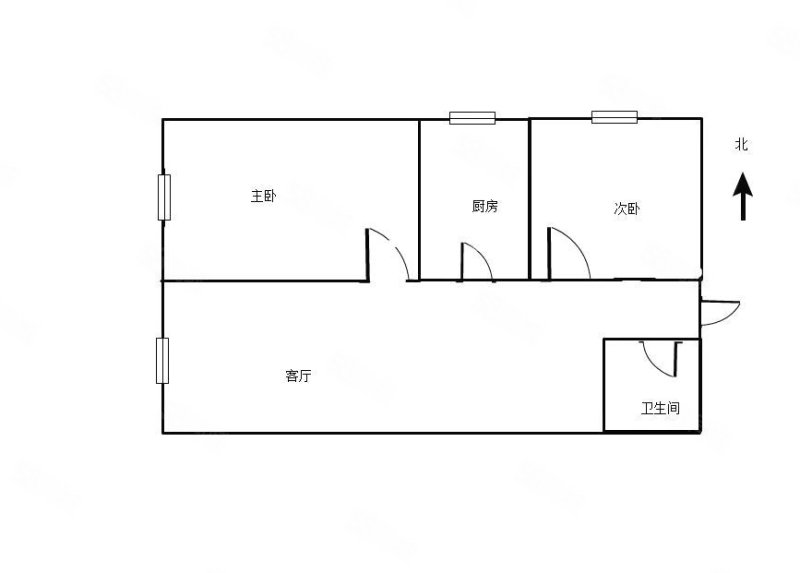 华远和煦里2室1厅1卫86.16㎡西130万