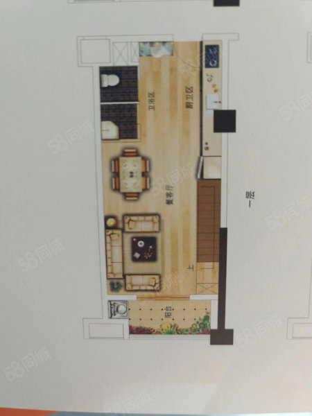 城上城4室2厅2卫158㎡南北88万