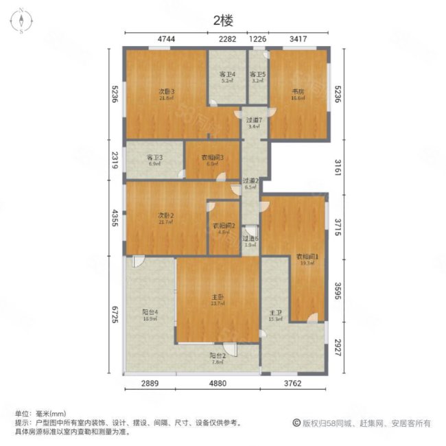 石湾山庄6室3厅6卫393㎡南4498万