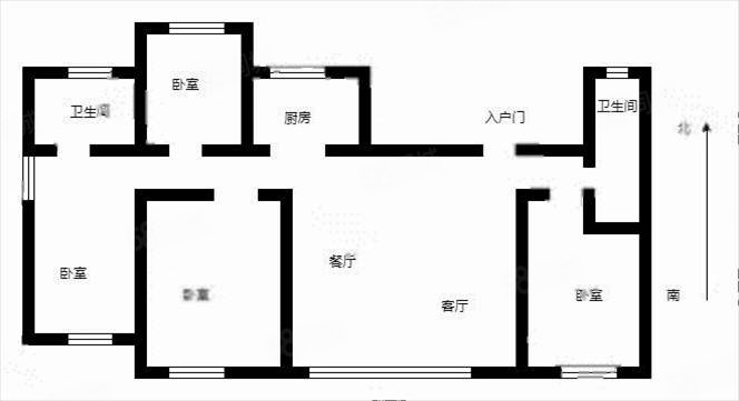 绿城百合新城4室2厅2卫178㎡南北180万