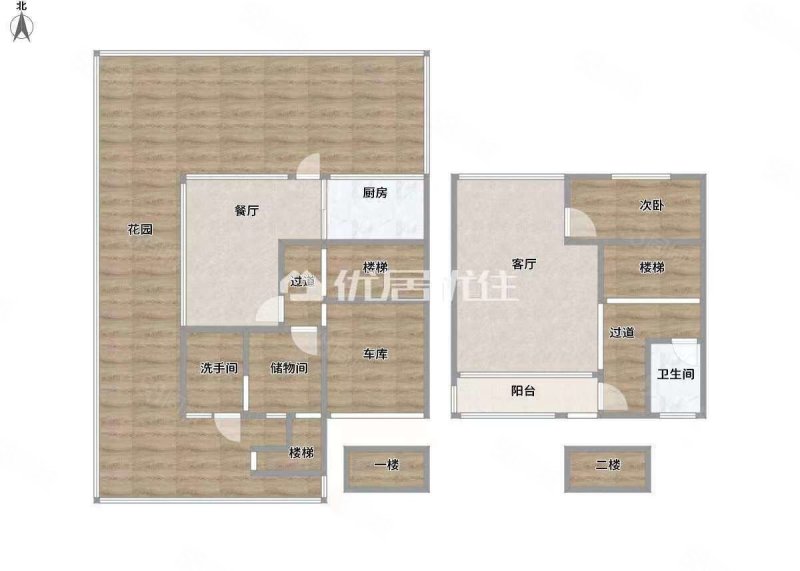 新天地别墅5室2厅4卫263㎡南北750万