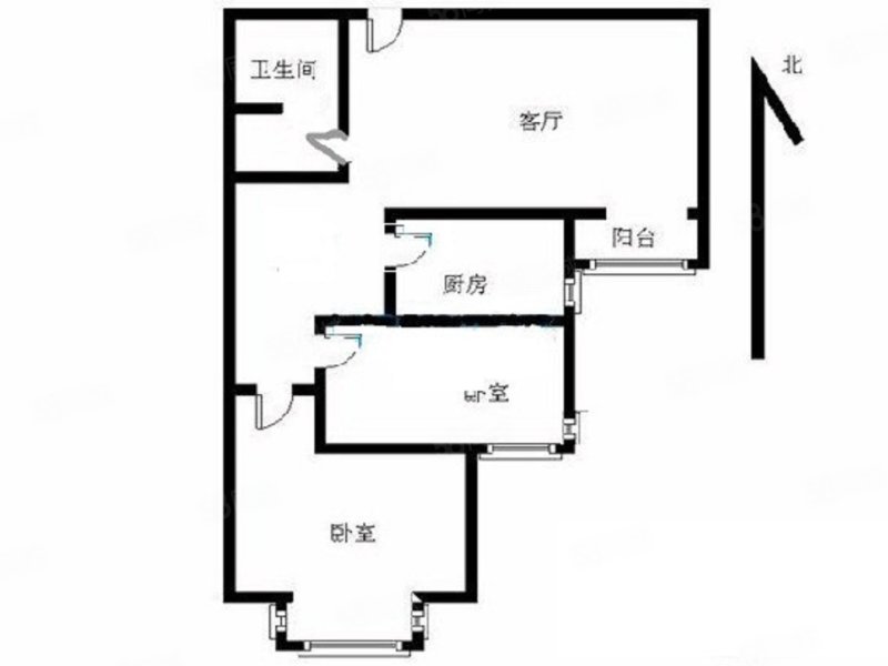 华泰忆江南花园小区2室1厅1卫93.64㎡南105万