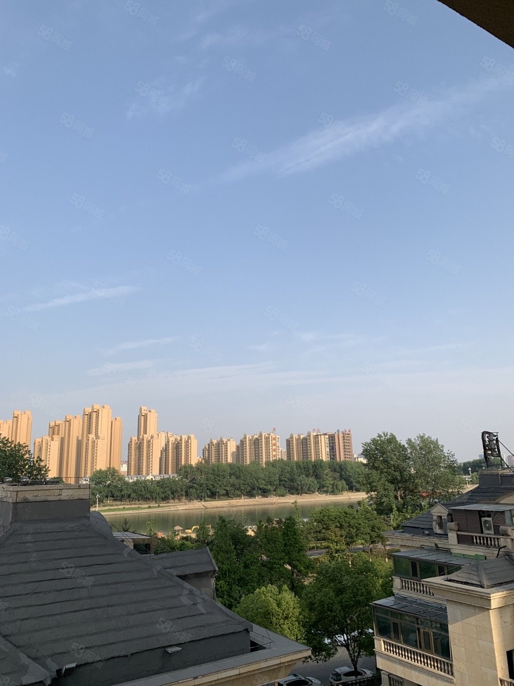 金山路御园三室二厅二卫可贷款可观河景离丹尼斯很近,御园-漯河58同城