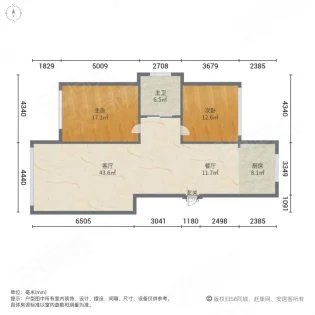 东方庭院5室3厅2卫186㎡南北199万