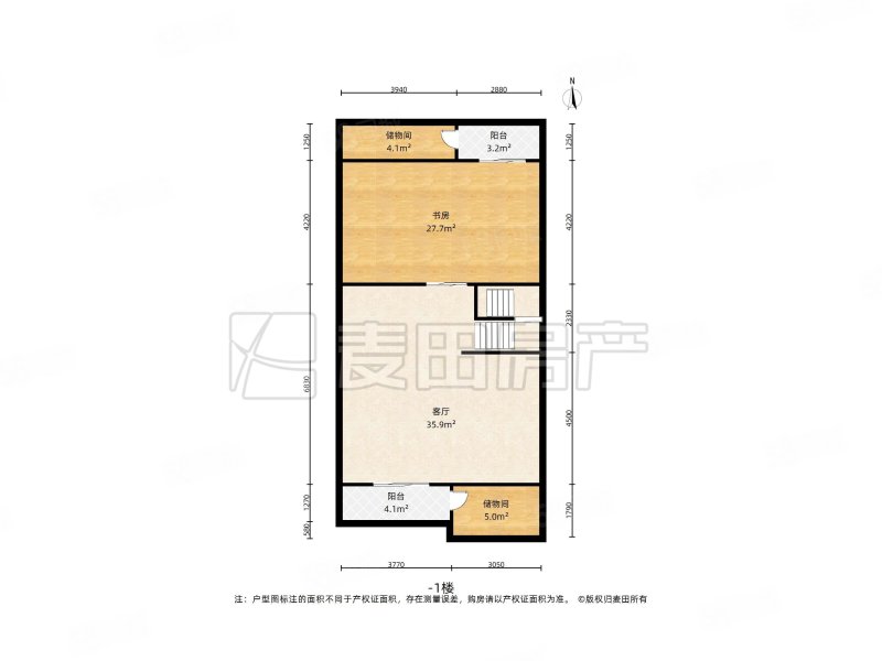 时代庄园3室2厅2卫162.07㎡南北1350万