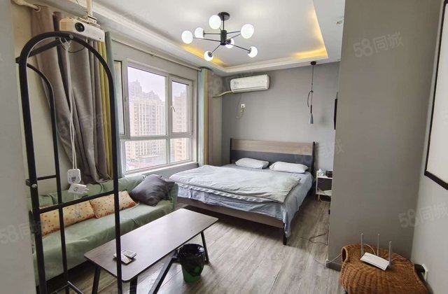 售水晶丽城精装一室一厅14.9万带全屋家具家电七中花园路