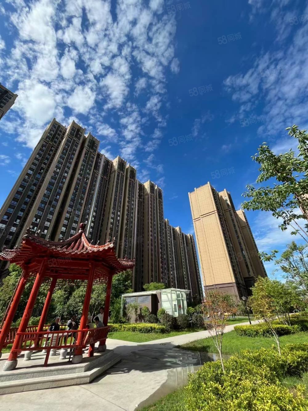 红会医院对面 地铁口 舒适大两室 全明户型,兴隆苑-西安58同城