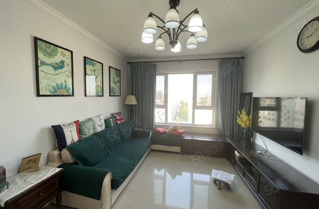 急售，九州国际精装修边户带车位地下室小高层，南北通透好楼层