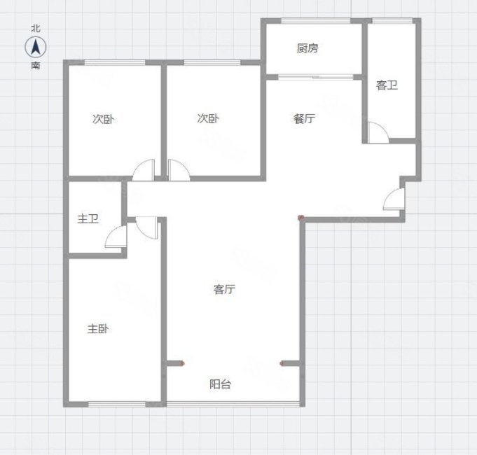 梦溪园3室2厅2卫135.96㎡南159万