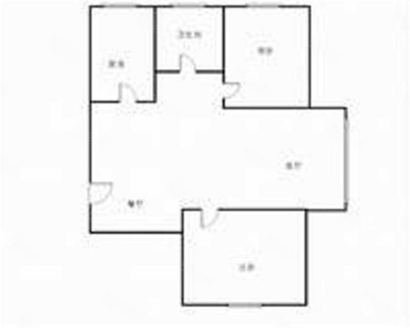 御龙湾2室1厅1卫97.97㎡南北55万