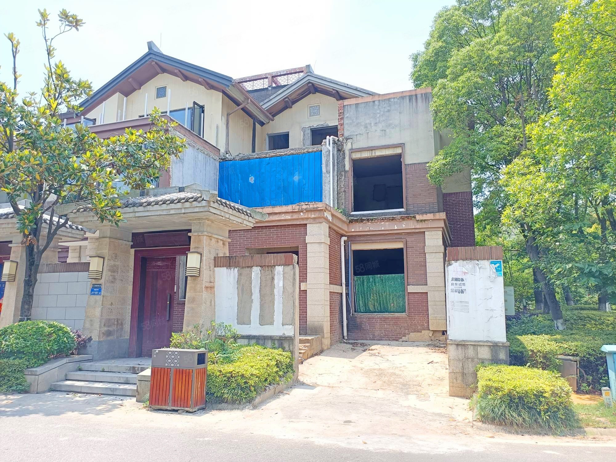 大汉汉园 改建 大花园边户 实际面积500 很好的房子诚售