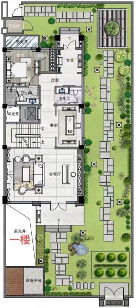 盛汇花园湾3区6室2厅4卫160㎡南北190万