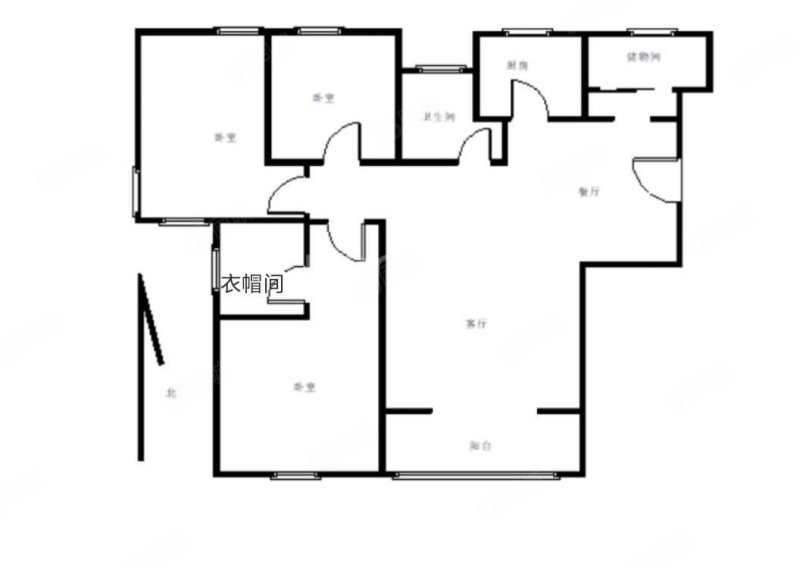 西湖印象3室2厅1卫138㎡南132万