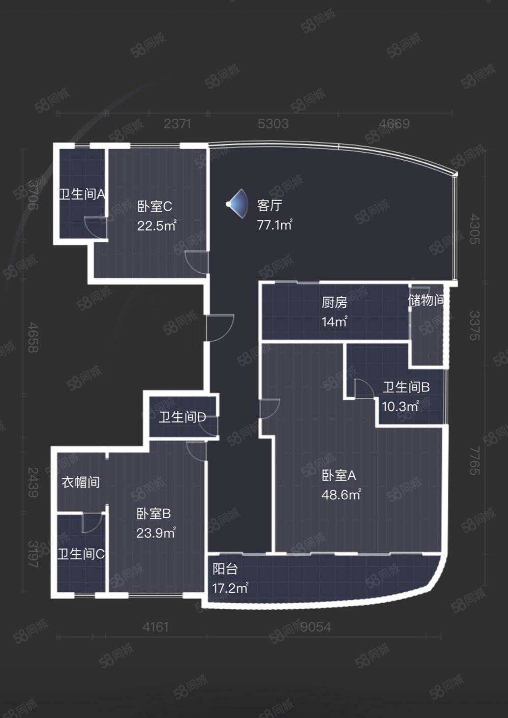【10图】绿城青竹园,闻莺苑大独栋,户型方正,新别墅,绿城青竹园-长沙