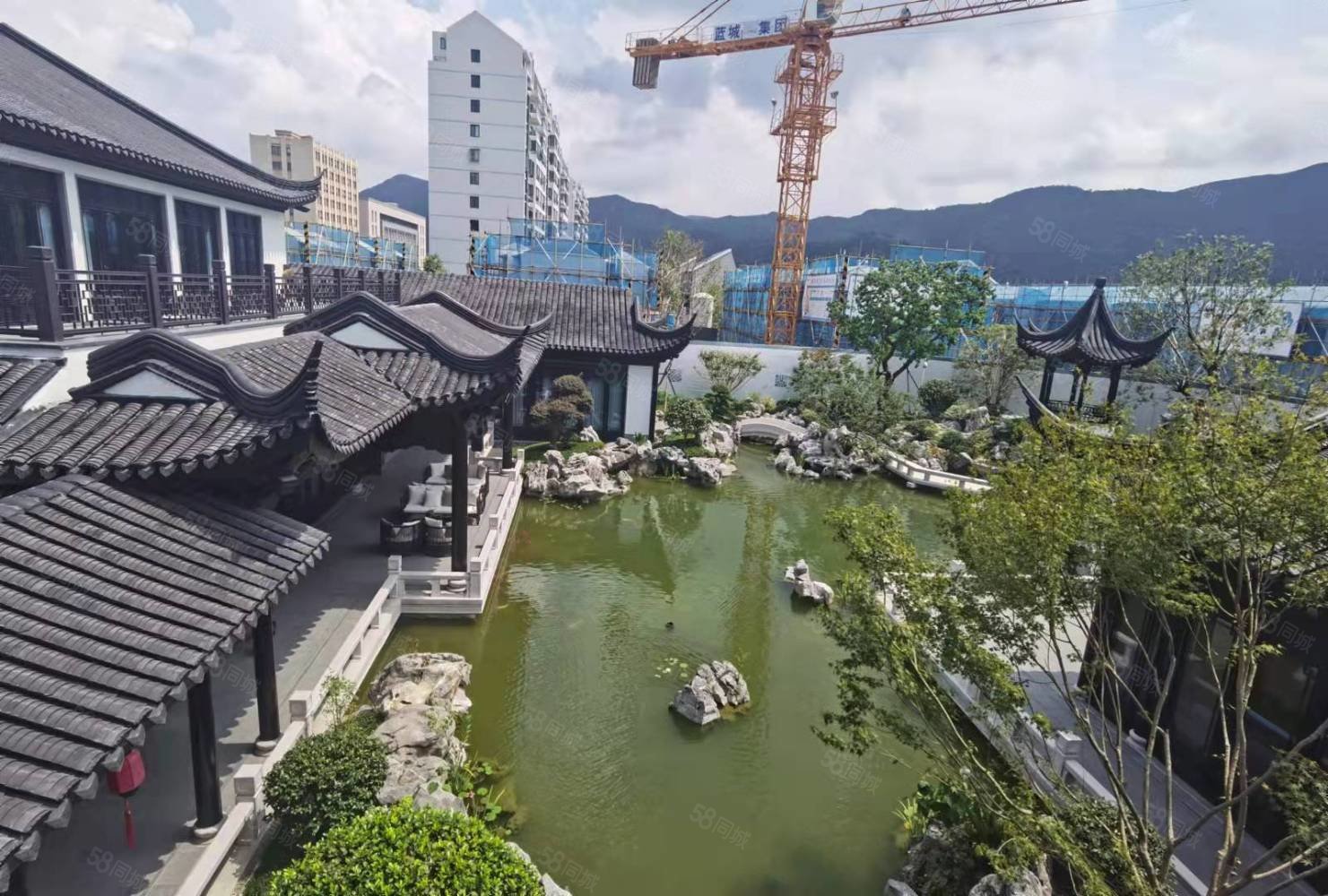温岭蓝城桃李春风中式和院独门独户庭院领导是我家亲戚优惠力度大