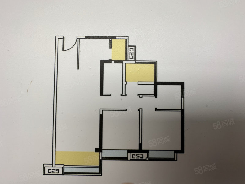 阳光天下城3室2厅2卫102㎡南北63.8万