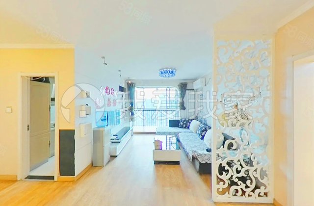 万达天玺小区2室2厅97.14㎡141万二手房图片