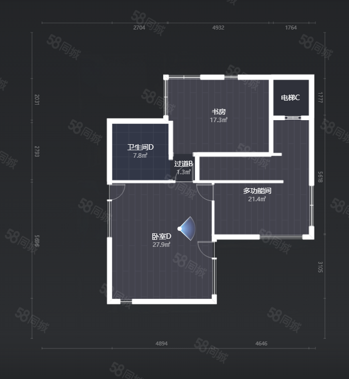 澳景園5室3廳5衛(wèi)435.57㎡南北1690萬