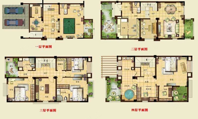 龙湖香醍漫步别墅6室3厅5卫333㎡南968万