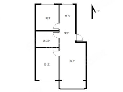 运输小区2室1厅1卫87.5㎡南北60万