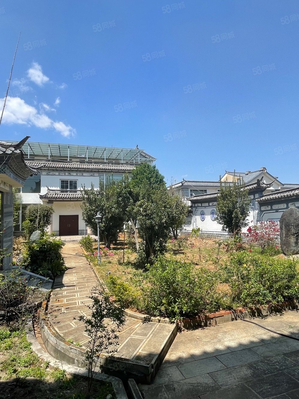 4亩庄园 南北朝向 白族老院子 70年,感通别墅-大理58同城