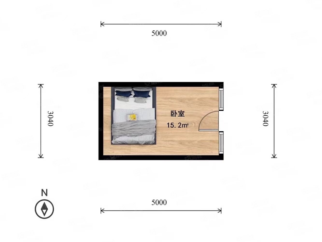 鼓樓東大街68號(hào)樓1室0廳0衛(wèi)11.9㎡南北210萬(wàn)