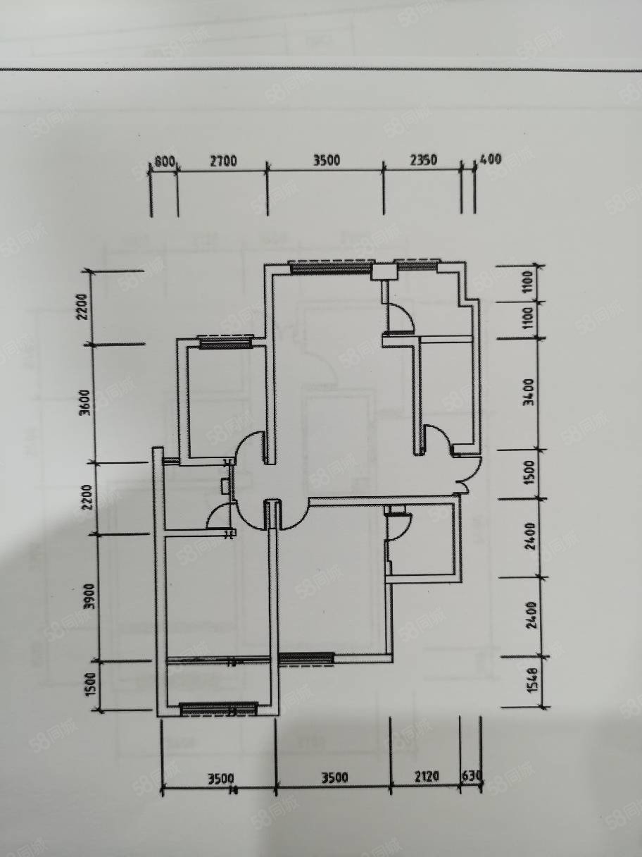 泰安园5室2厅2卫150㎡南北110万