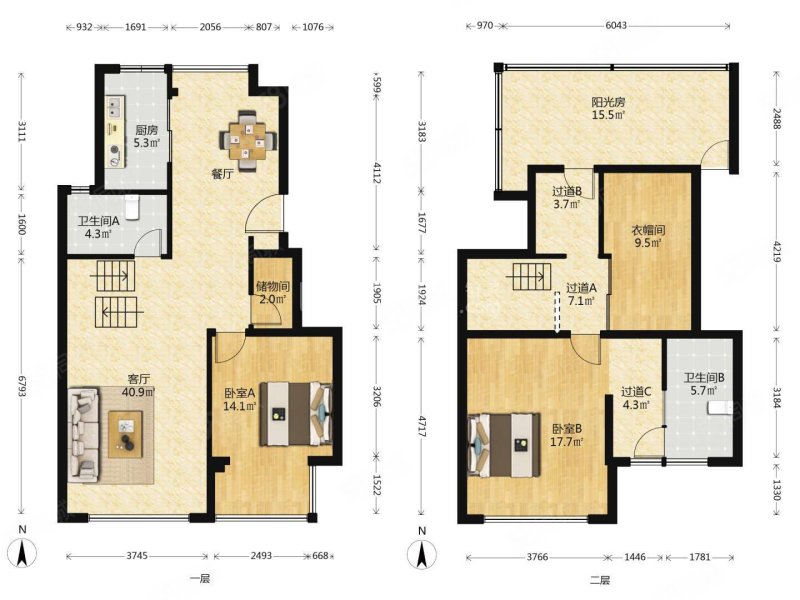 建发玖里湾(一三期)3室2厅2卫134.14㎡南438万