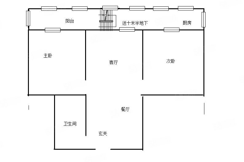 安松街小区(安松街35号,37号)2室1厅1卫65㎡南42.5万