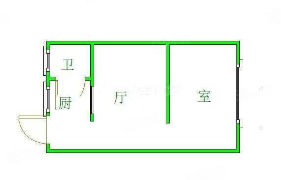 栖霞小区1室1厅1卫37㎡南北17万