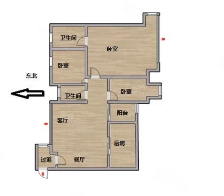 【10图】保利江语城三室两厅两卫,保利江语城-遂宁58同城