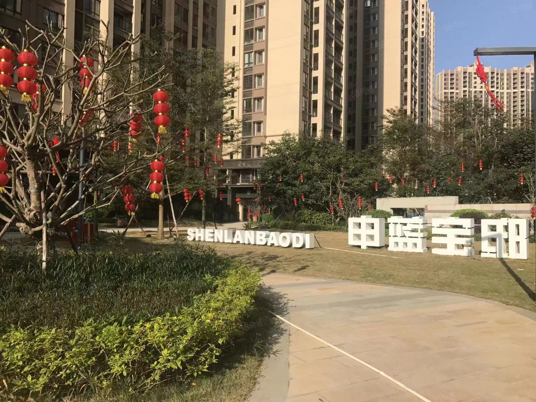 申蓝宝邸(一期)3室2厅2卫127.03㎡南北96万