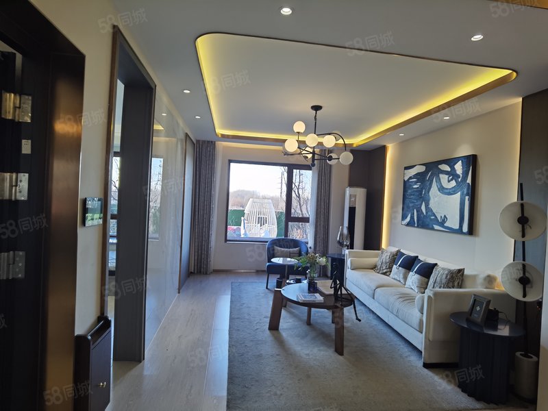 丰南新城区鸿坤理想城 97平三室一卫 一梯两户 全明三阳户型