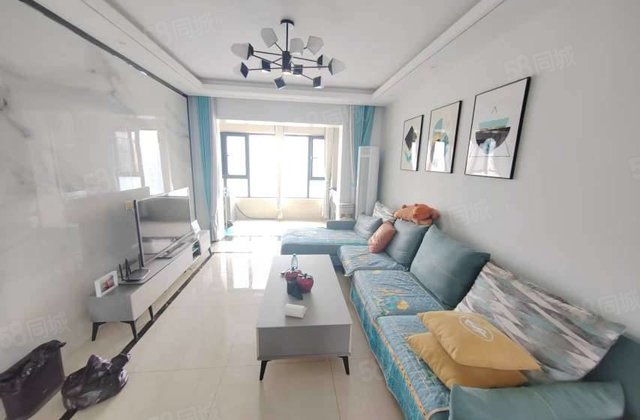 二中聊大精装未住！锦绣学府三室两卫120 带车位！