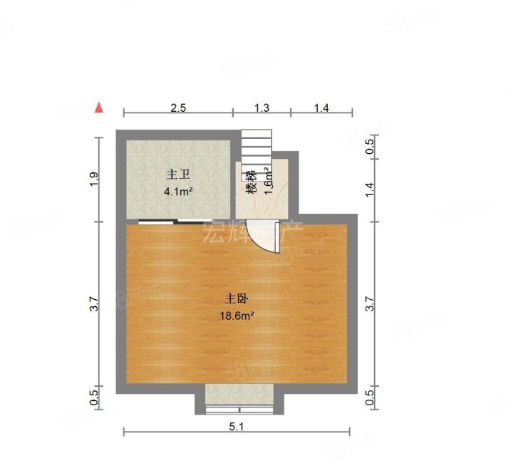 天庆花园3室2厅3卫164㎡南北148万