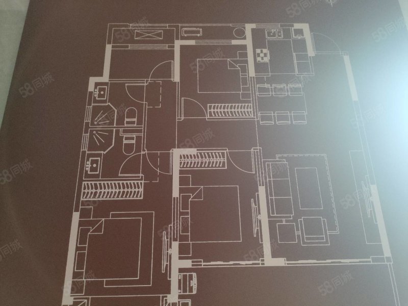 东清雅苑3室2厅2卫75㎡南北69万