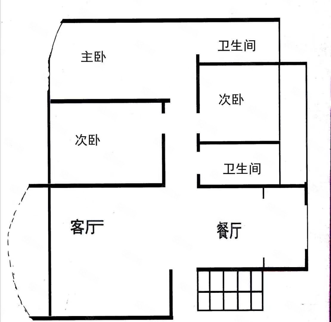 洋田小区4室2厅2卫205㎡南北43.8万