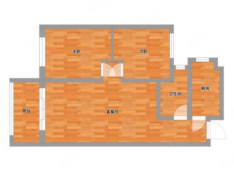 壹号学府3室2厅2卫132㎡南北219万