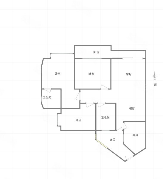 家益佳禾园(A区)3室2厅2卫126.06㎡南128万