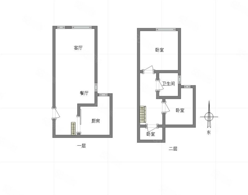 渝富滨江首岸3室1厅1卫68㎡东110万