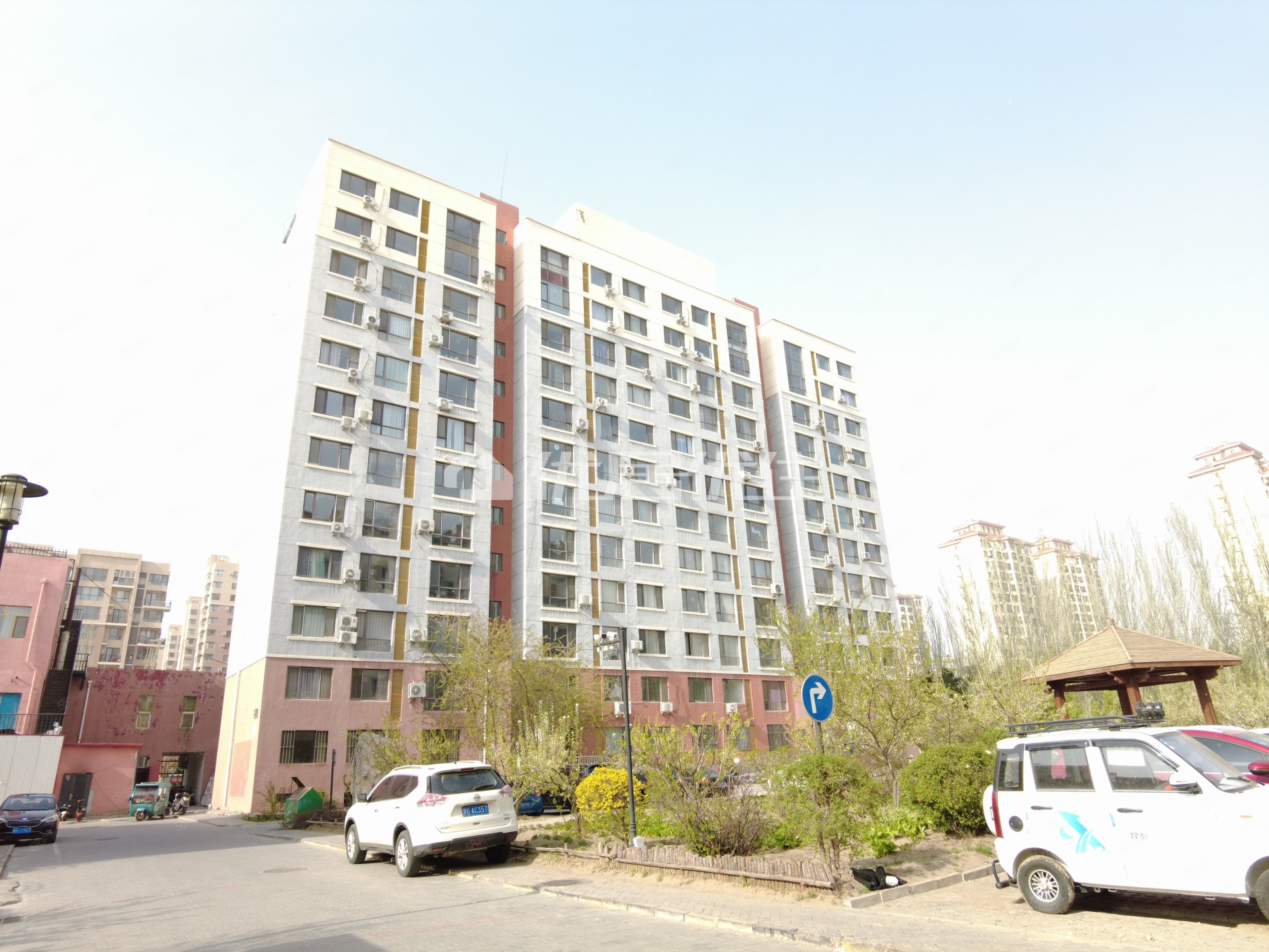 桥北 楼层 京汉新城一期 两室一厅 房证过二,京汉新城(一期)-通辽58