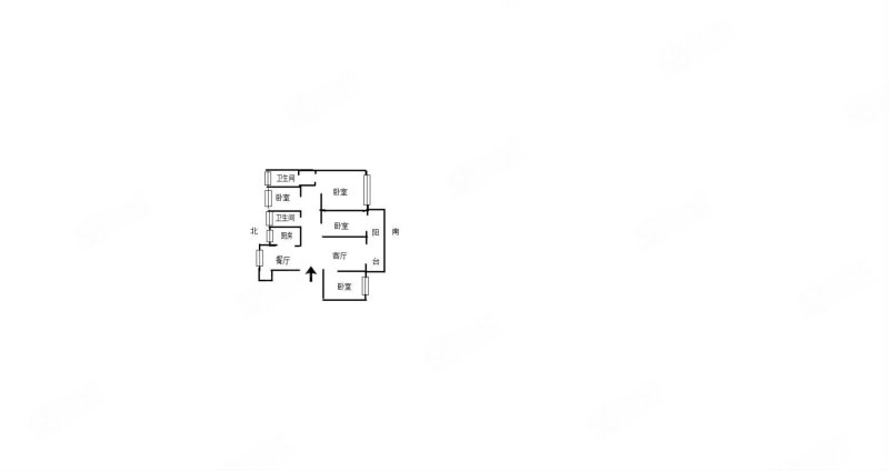 碧桂园珑玥台4室2厅2卫175㎡南北96万