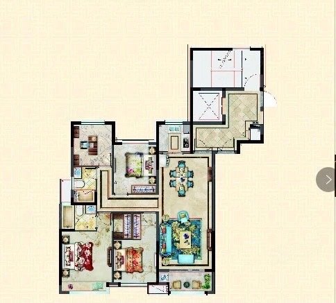 乐清滨江金色家园三房朝南精装好楼层房东急售