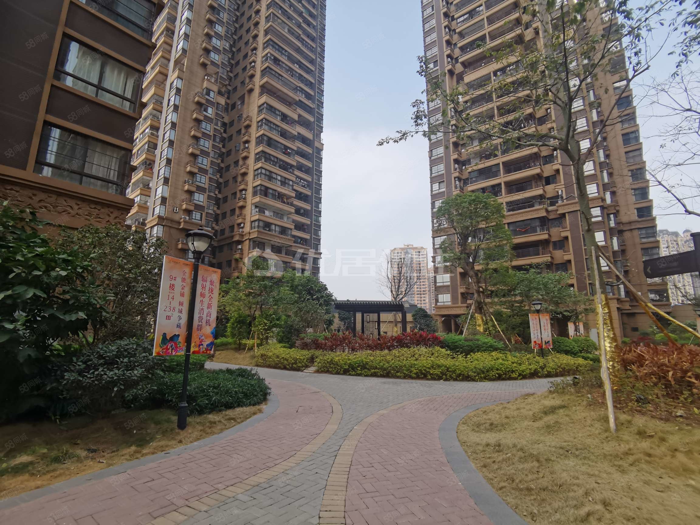 地铁口 一万单价毛呸现房蹭送多户型方正采光好,金悦澜湾-南宁58同城