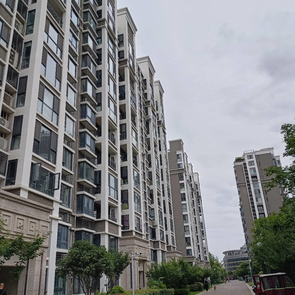 毛坯 复式 集中供暖 带大平台 前排,天山绿洲四期观湖天下-徐州58同城